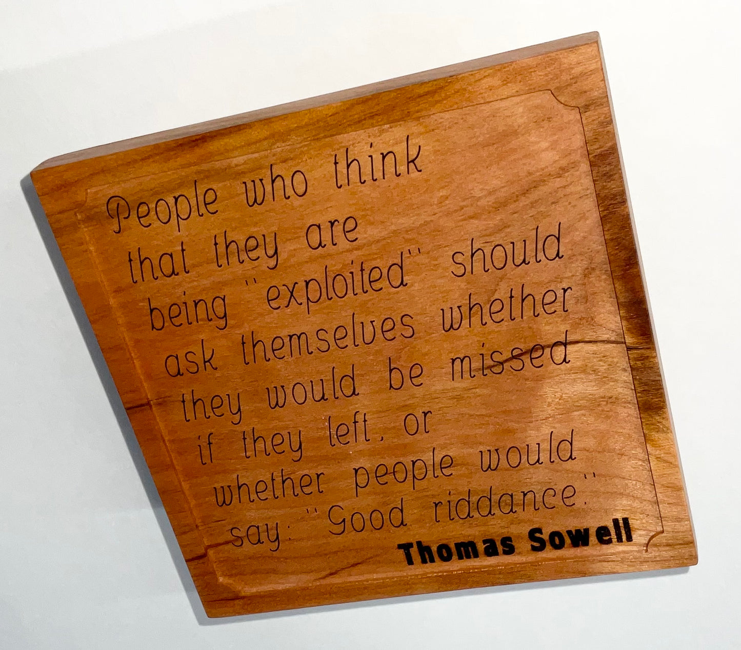 Contemporary Quoted Sign image 3